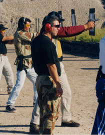 sal m martinez training with mexican federales